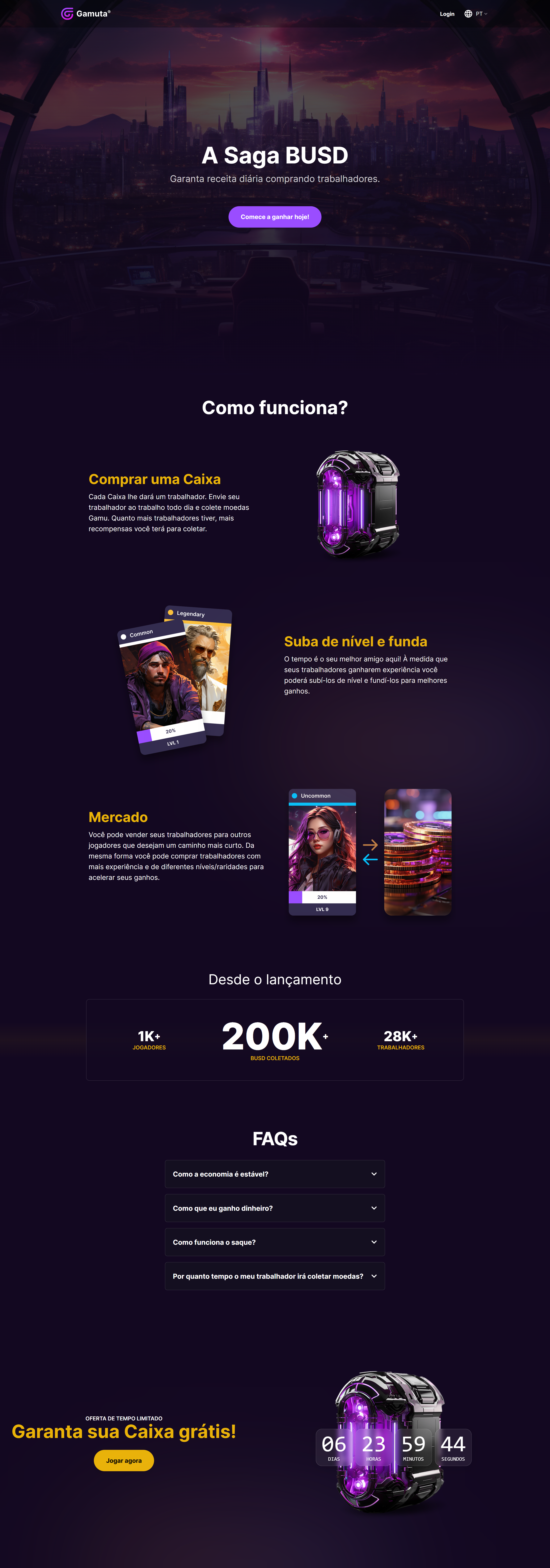 Screenshot of Gamuta